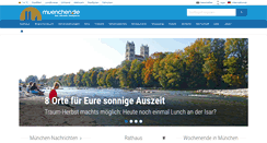 Desktop Screenshot of orte.muenchen.de