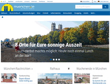 Tablet Screenshot of orte.muenchen.de