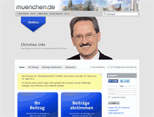Tablet Screenshot of direktzu.muenchen.de